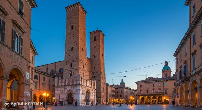 Две башни Болоньи
