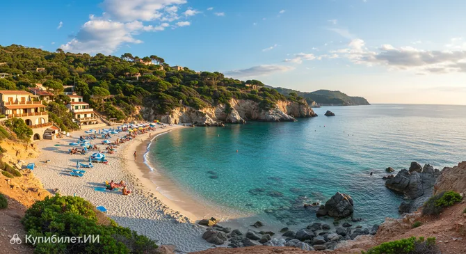 Пляж Колле Паломбайя