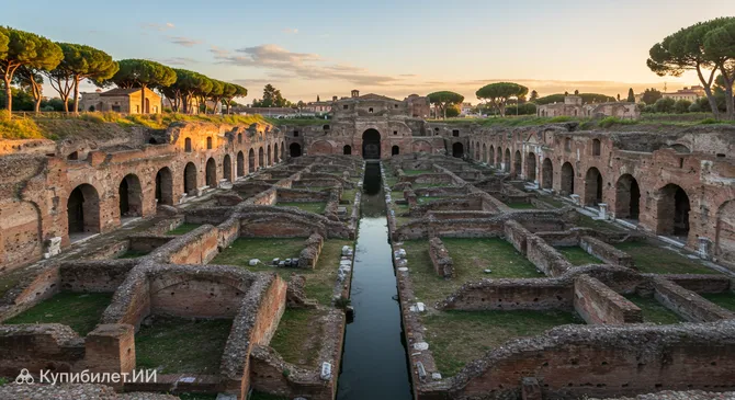Археологическая зона портов Клавдия и Траяна