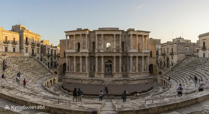 Римский театр в Лечче
