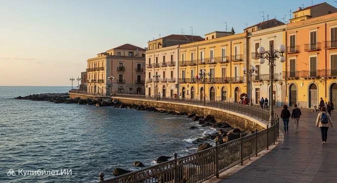 Прогулочная набережная Мессины