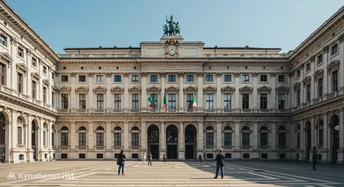 Королевский дворец Милана