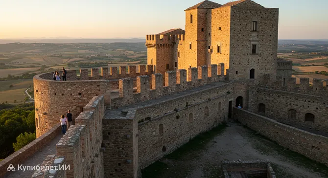 Замок Монте-Сант-Анджело