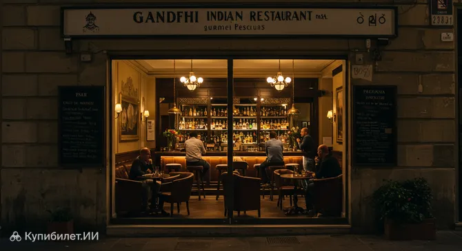 Индийский ресторан Ганди
