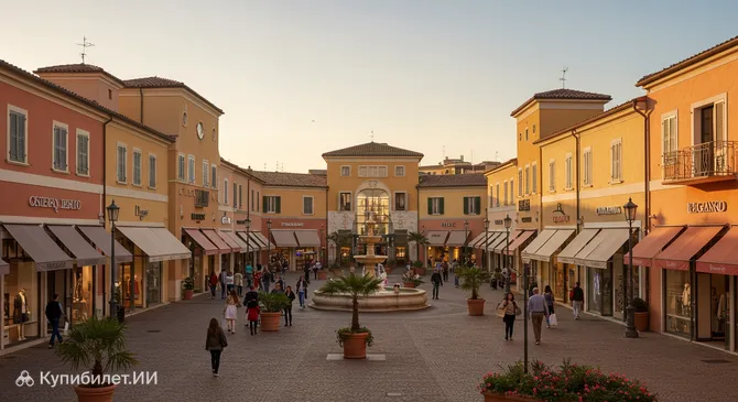 Дизайнерский аутлет Кастель Романо