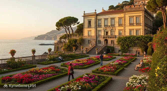 Вилла Комунале в Салерно