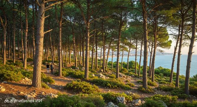 Сосновая роща Чимино