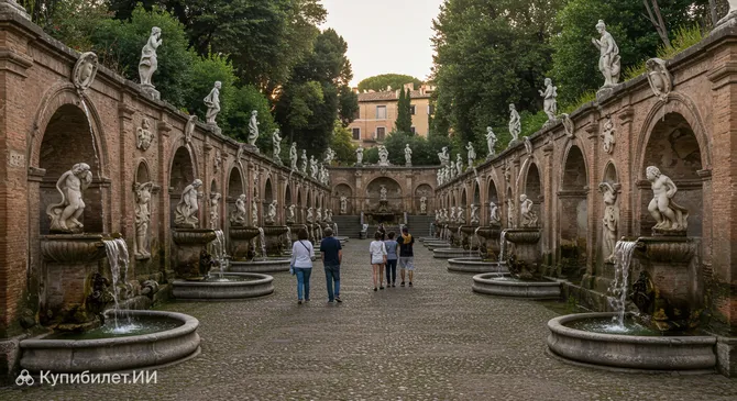 Аллея Ста Фонтанов