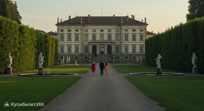 Сады и дворец Эстенсе