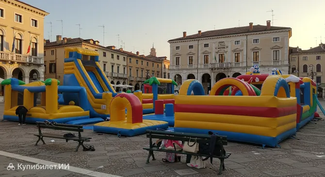 Парк надувных аттракционов Тревизо