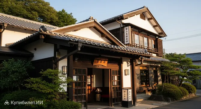 Главный ресторан Чако-Чоан в Адзумино