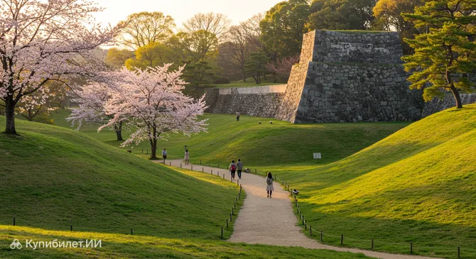 Парк руин замка Сакура