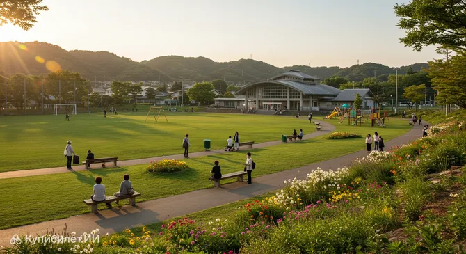 Многофункциональный парк города Тикусино