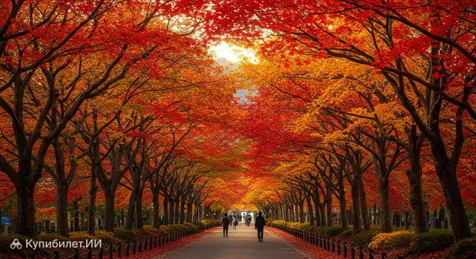 Кленовый коридор Кавагутико