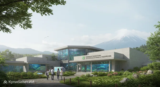 Аквариум родников Фудзи и леса префектуры Яманаси
