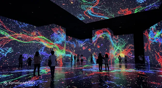 teamLab Forest Фукуока