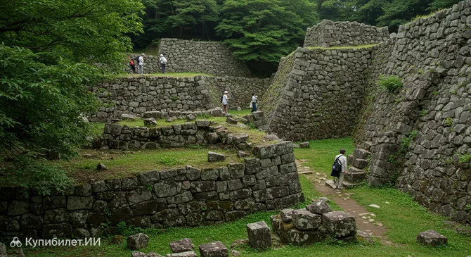 Руины замка Нихонмацу