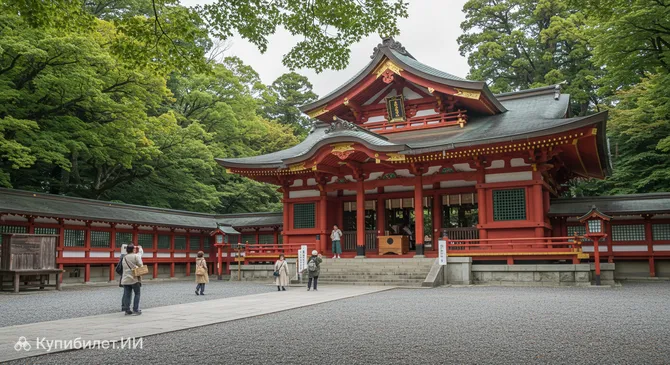 Синтоистский храм Хакодатэ Хатимангу