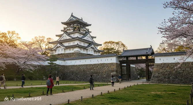 Парк замка Хамамацу