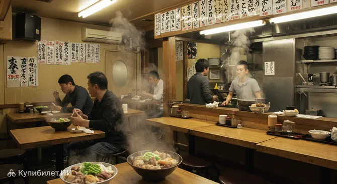 Ресторан Мацуй с рагу из субпродуктов