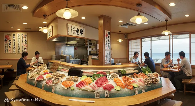 Ресторан морепродуктов Мито Фламинго