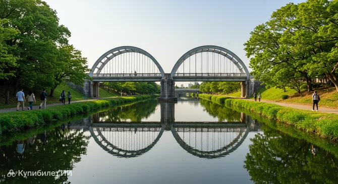 Мост Мэганэ в Исахая