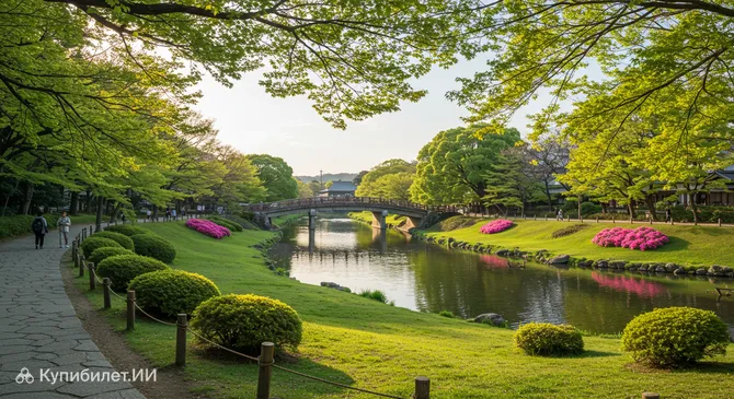 Парк Ватарай на реке Мия