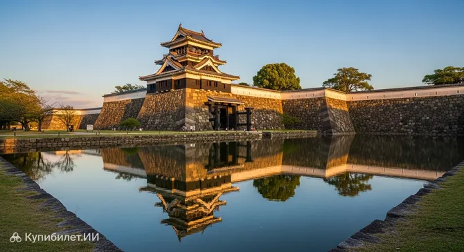 Руины замка Кагосима (Цурумару)