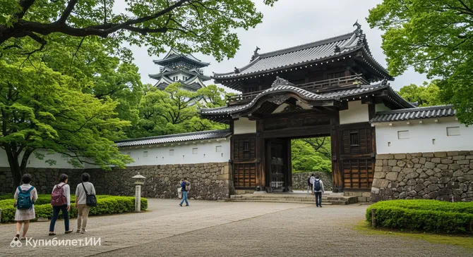 Парк замка Канадзава