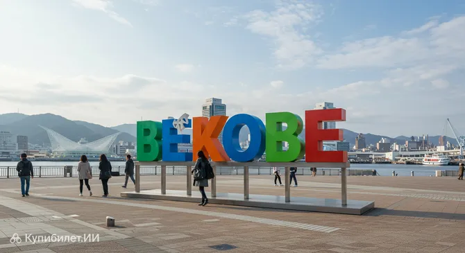 Памятник BE KOBE