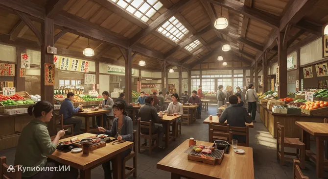 Ресторан при рынке Минакути Дзюситэй