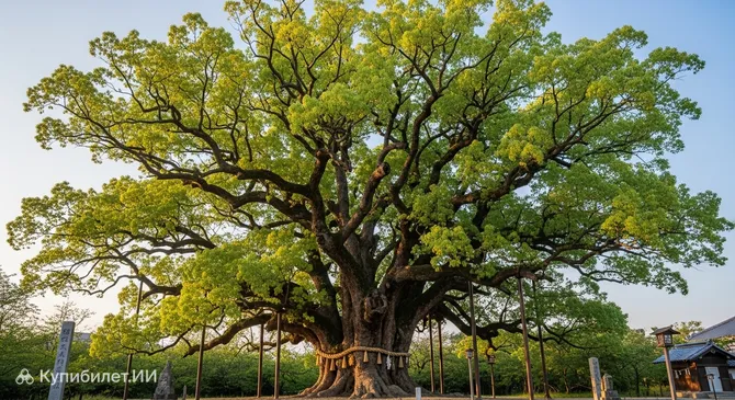 Камфорное дерево Дзикусин-сана