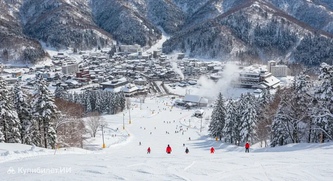 Горнолыжный курорт Кусацу Онсэн