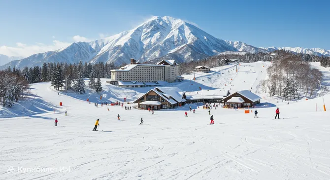 Горнолыжный курорт Мёко Сугиногара