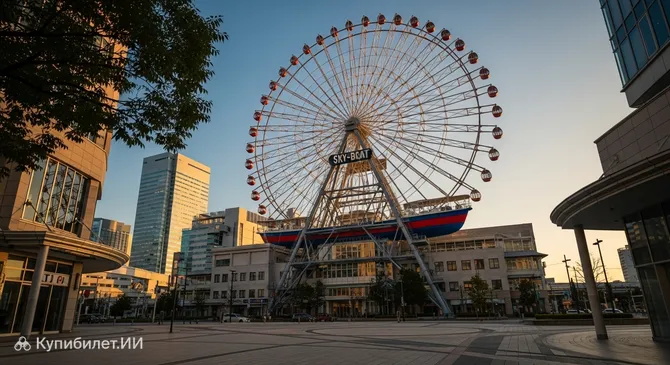 Колесо обозрения Sky-Boat