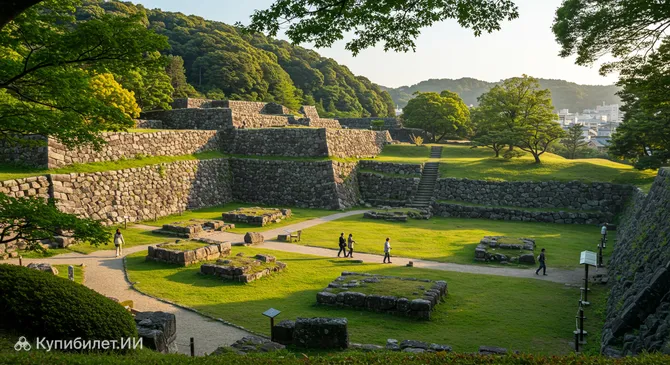 Парк руин замка Ивасаки