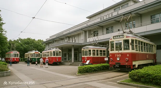 Музей трамваев и метро города Нагоя