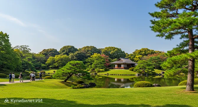 Сад Коракуэн в Окаяме