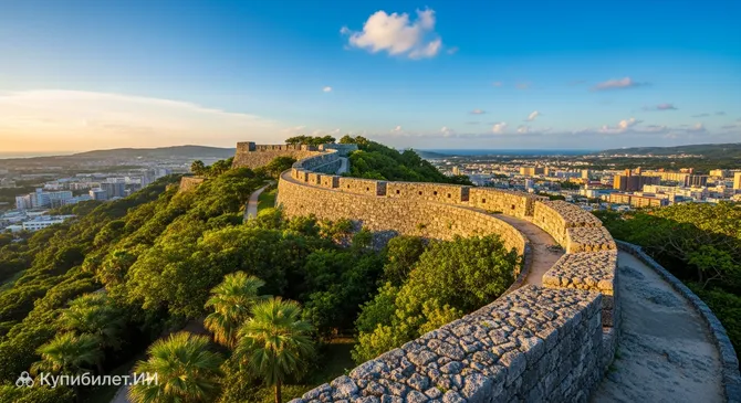 Развалины замка Урасоэ