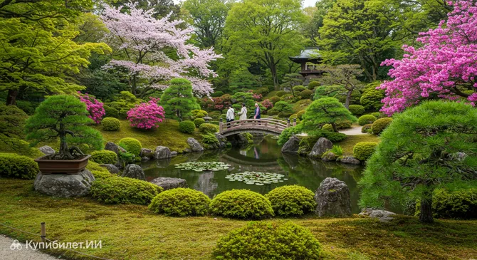 Садовый парк Фудзи Качоэн