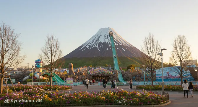 Детский мир у горы Фудзи