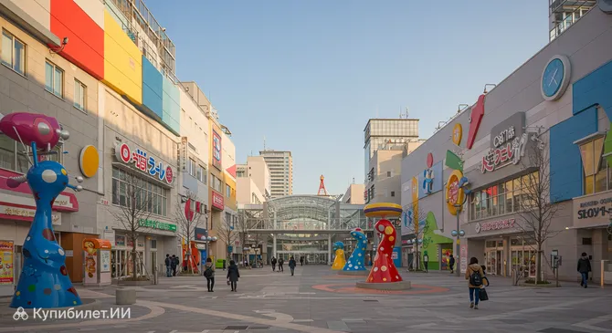 Детский музей и торговый центр Анпанман