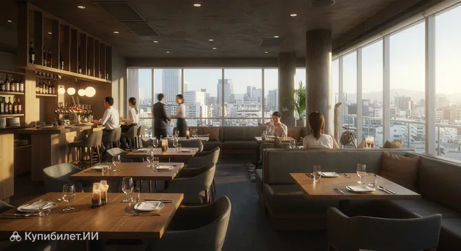 Ресторан Liber Hotel Osaka