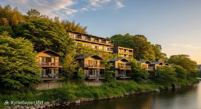 Глэмпинг на реке Инагава