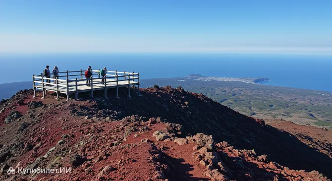 Смотровая площадка на горе Гайрин (начало тропы к вершине Михара)