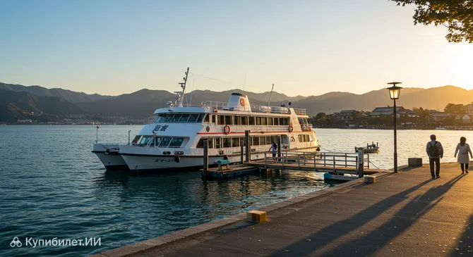 Круиз на Мичигане (порт Оцу, озеро Бива)