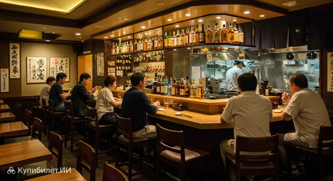 Сифуд-бар Эрмитаж Иокогама Цуруя-тё