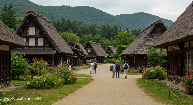 Историческая деревня Хоккайдо