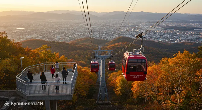 Канатная дорога на гору Мойва