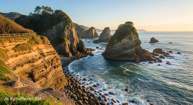 Национальный парк Ёсино-Кумано, район Санданбэки и Сендзёдзики